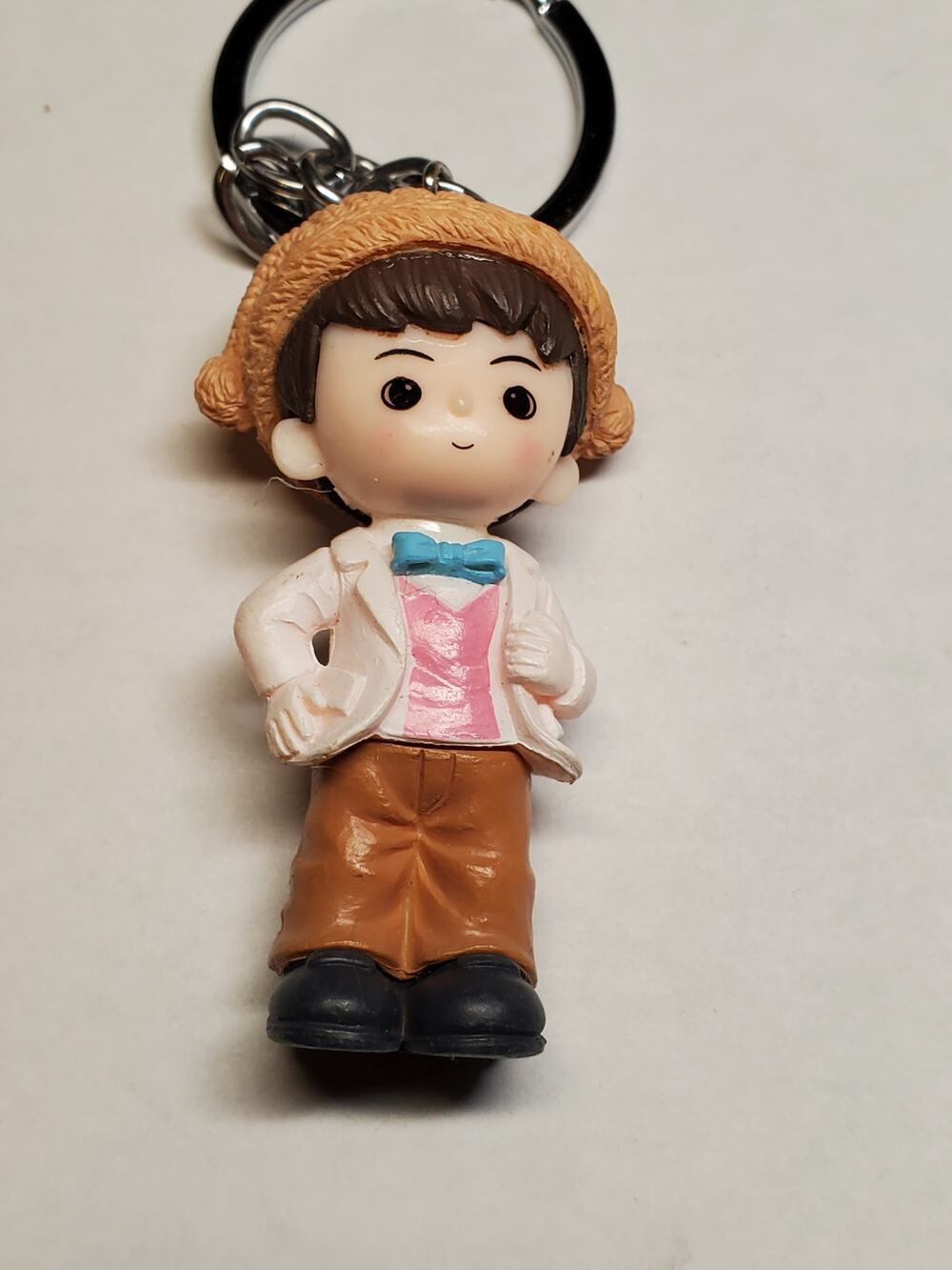 Cute Boy Keychain - 2"